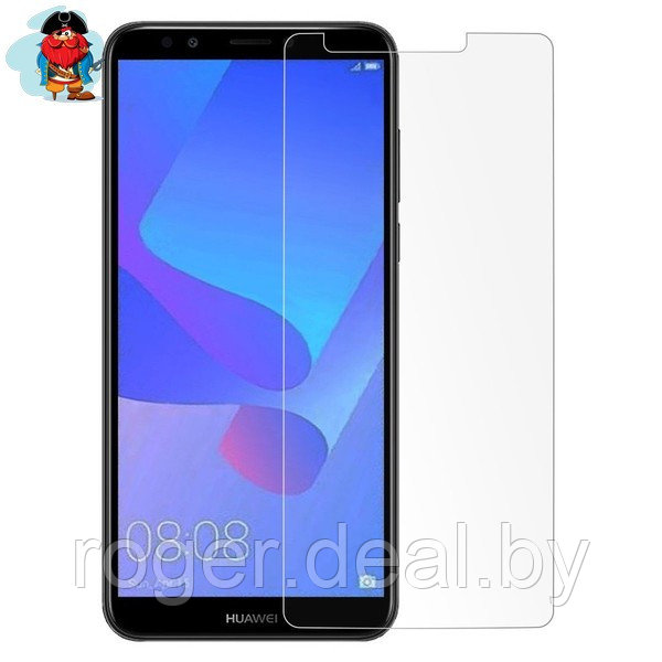 Защитное стекло для Huawei Y6 Prime 2018 цвет: прозрачный - фото 1 - id-p111921135