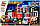 2808 Конструктор Qman "Пожарный участок" , аналог Лего LEGO, 523 детали, машина, фигурки, фото 7