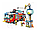 2809 Конструктор Qman "Пожар в аэропорту", аналог Лего LEGO, 647 деталей, машина, фигурки, фото 2