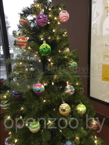 Набор для раскрашивания новогоднего шара Magic Tree (Ёлочка, 3 шара, 8 маркеров). Елка, новогодние шары - фото 8 - id-p110452758