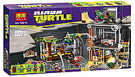 10210 Конструктор Bela Черепашки-ниндзя, аналог Lego Ninja Turtles 79103, 499 деталей