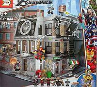 SY1044 Конструктор Super Heroes "Решающий бой в Санктум Санкторум", Аналог LEGO Super Heroes 76108, 1072 дет.