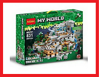 831 Конструктор Decool "Горная пещера", аналог Lego Майнкрафт, Minecraft, 2883 детали