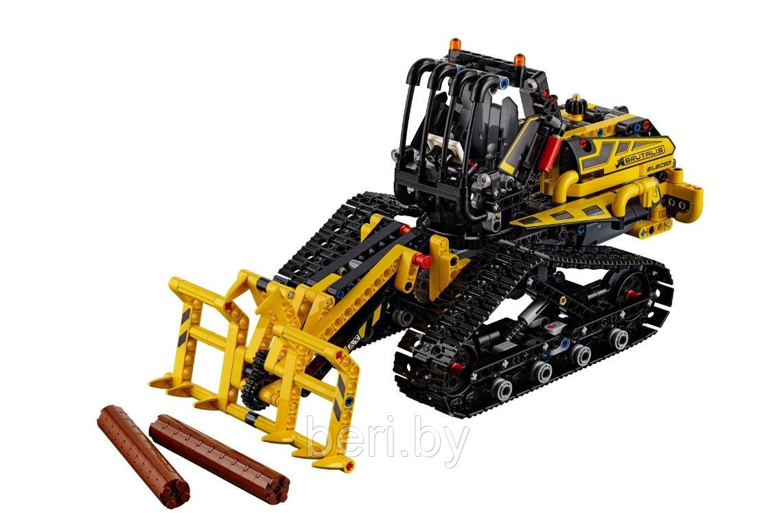 13386 Конструктор JISI BRICK Гусеничный погрузчик, Аналог LEGO Technic 42094, 344 детали - фото 3 - id-p111962847