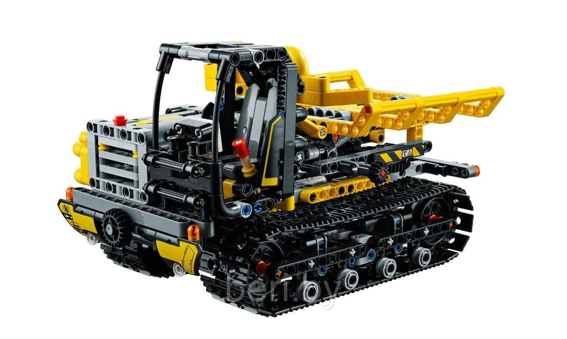 13386 Конструктор JISI BRICK Гусеничный погрузчик, Аналог LEGO Technic 42094, 344 детали - фото 4 - id-p111962847