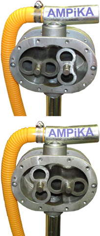 Насос бочковой для топлива 100 л/мин HFRP-100 (бензин, спирт, ДТ, масла)