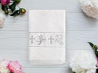 Махровое полотенце крестильное цвет белый арт. Крестильное