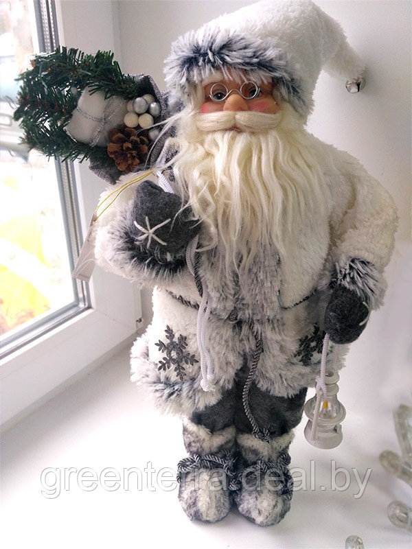 Фигура новогодняя "Снежный Санта" 45 см [560154] - фото 3 - id-p109442095