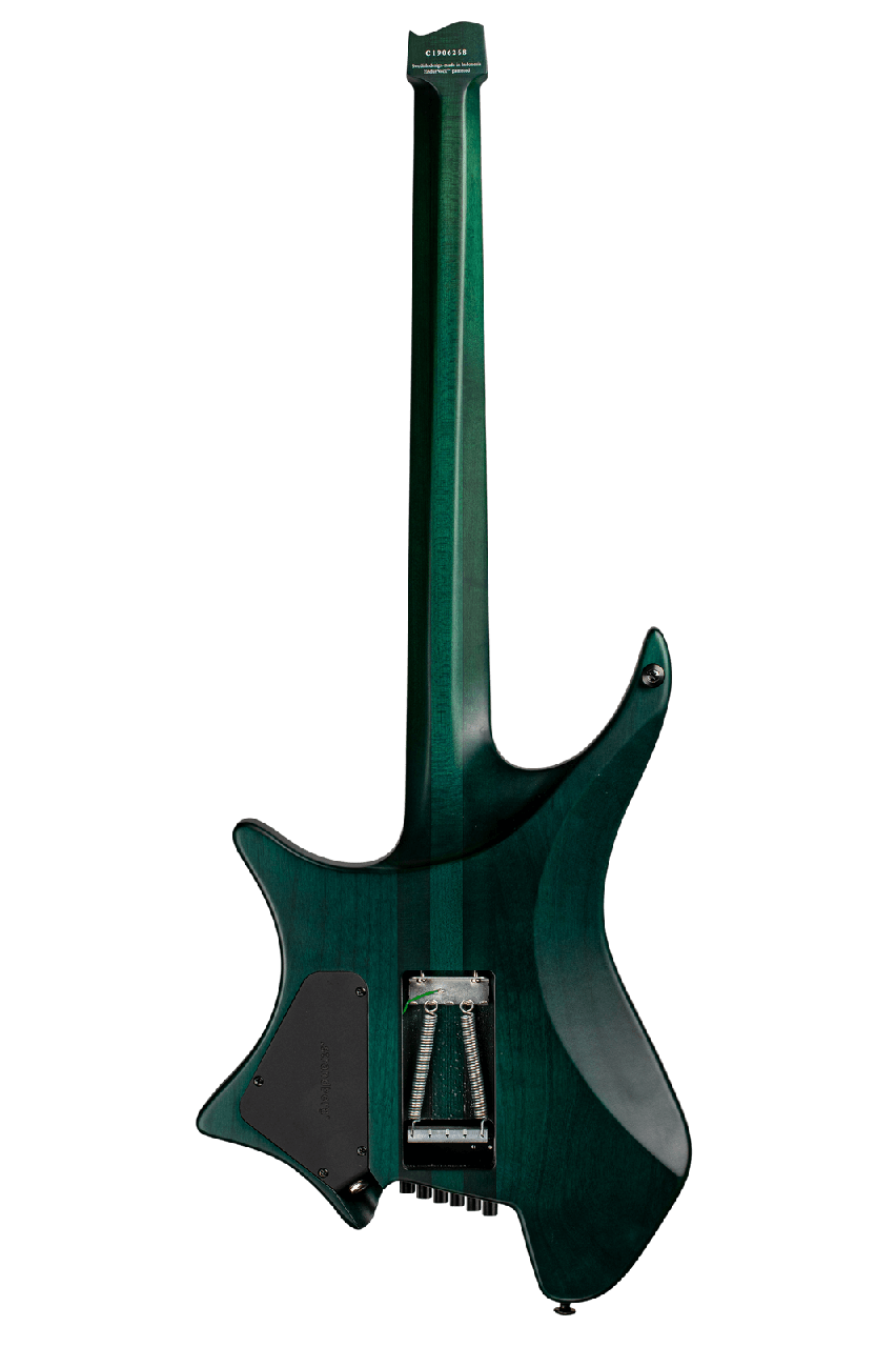 Strandberg Boden Neck-Thru 6 Trem Trans Teal - фото 5 - id-p111834289