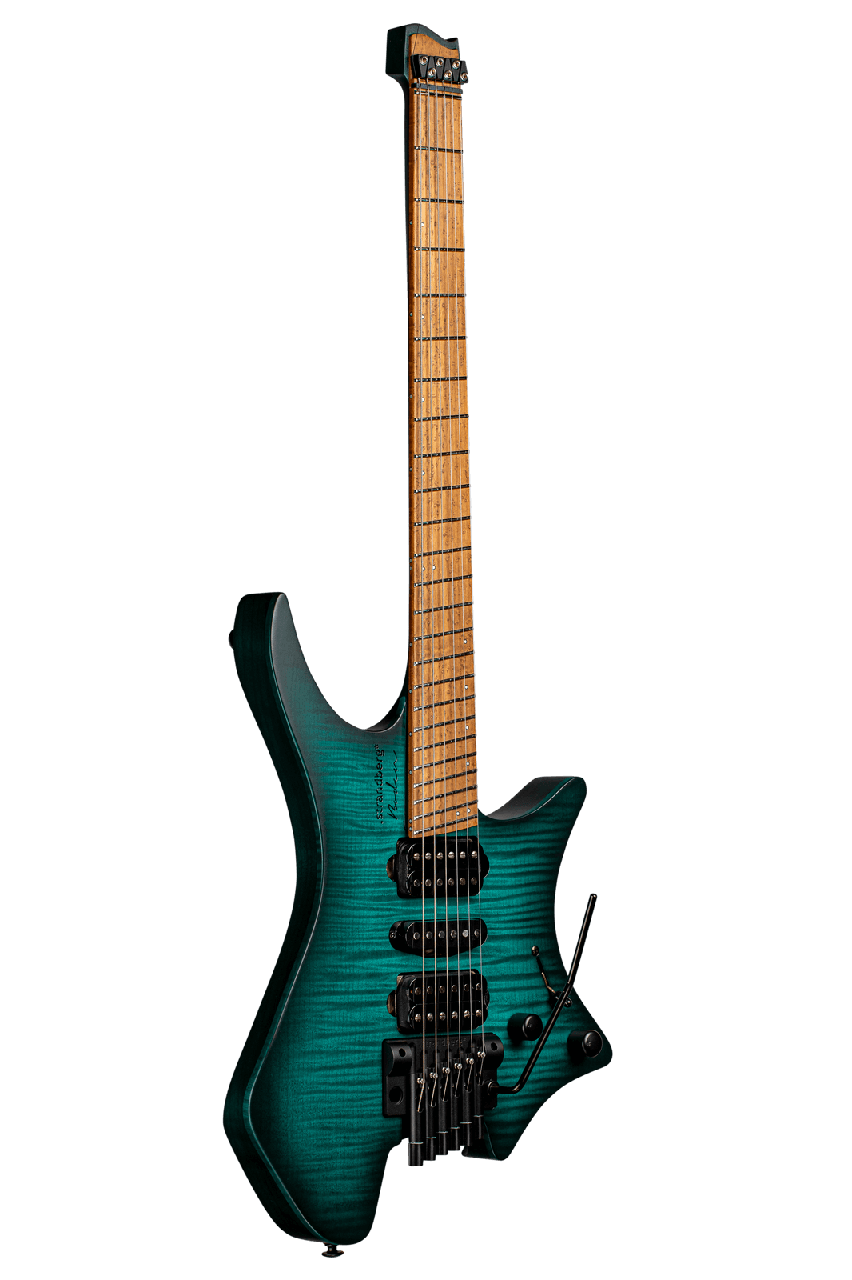 Strandberg Boden Neck-Thru 6 Trem Trans Teal - фото 2 - id-p111834289