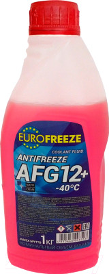 Антифриз Eurofreeze 52291 Antifreeze красный AFG 12+ -35C 1кг 0,88л - фото 1 - id-p111963527