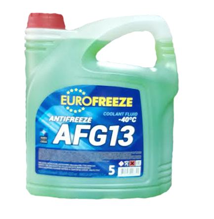Антифриз Eurofreeze 52240 Antifreeze зелёный AFG 13 -35C 4,8кг 4,2л, фото 2