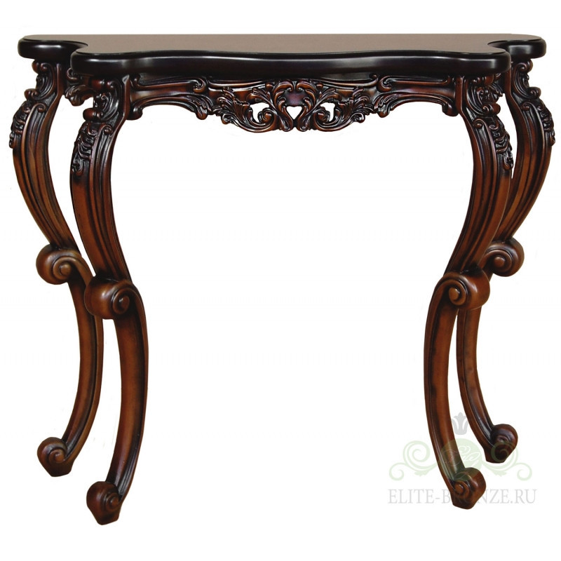 Консольный стол "Версаль 2" 910 х 805 х 320 цвет "Итальянский орех" - фото 1 - id-p111523485