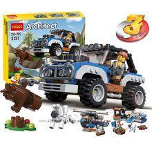 Конструктор детский Decool Architect "Загородная поездка", 232 детали, арт. 3131