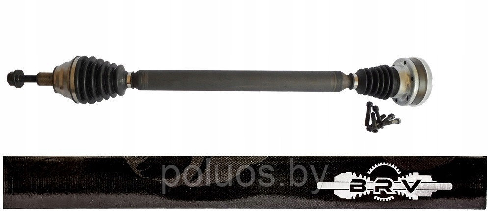 Приводной вал правый VW VOLKSWAGEN SCIROCCO 1.4 TSI 2007-