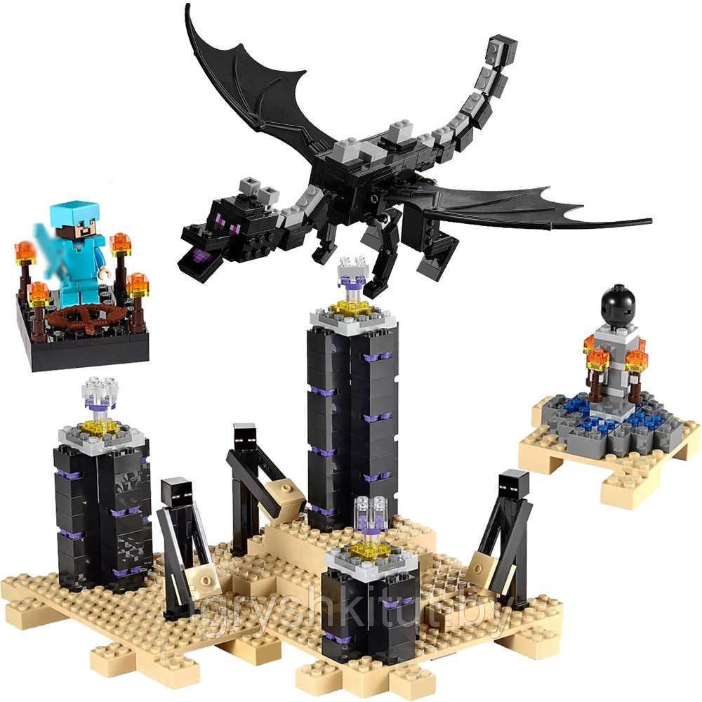 Конструктор Bela MY WORLD "Дракон Эндера" (аналог Lego Майнкрафт), 632 дет, арт.10178 - фото 1 - id-p111989732