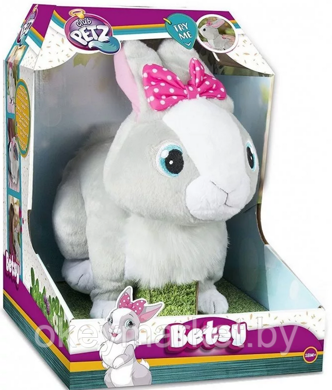 Интерактивная мягкая игрушка IMC toys Club Petz Кролик Betsy 95861, фото 2