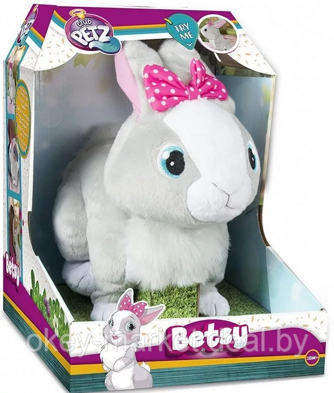Интерактивная мягкая игрушка IMC toys Кролик Betsy - фото 1 - id-p112005418