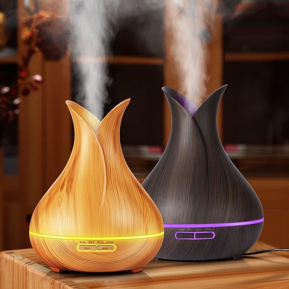 Увлажнитель, аромадиффузор Air Humidifier Aromatherapy "Тюльпан" (луковица), с пультом - фото 2 - id-p112081747