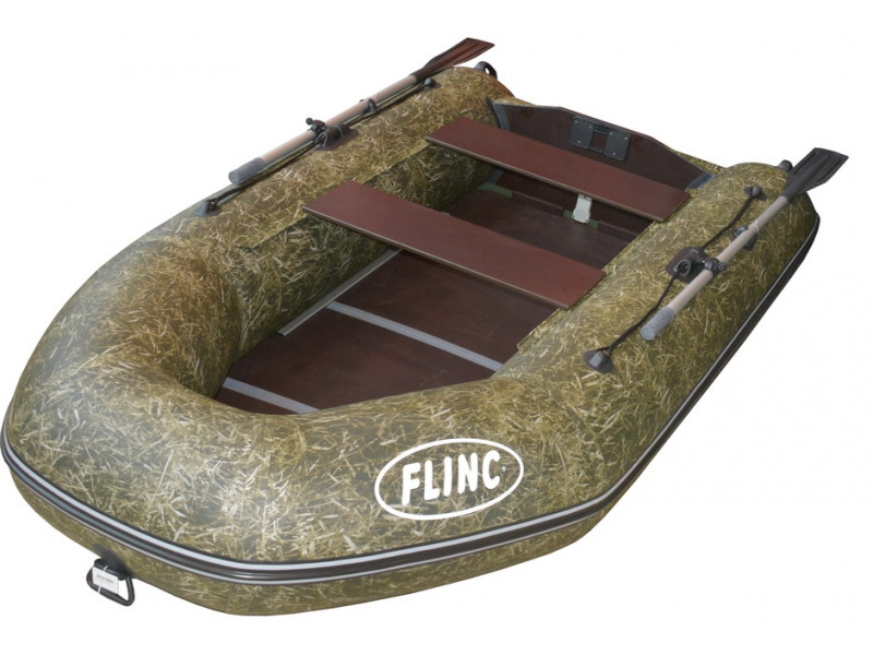 Надувная лодка Flinc FT290K (камуфляж) - фото 1 - id-p112081721