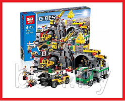 02071 Конструктор Lepin Cities "Шахта", Аналог Lego City 4204, 838 деталей