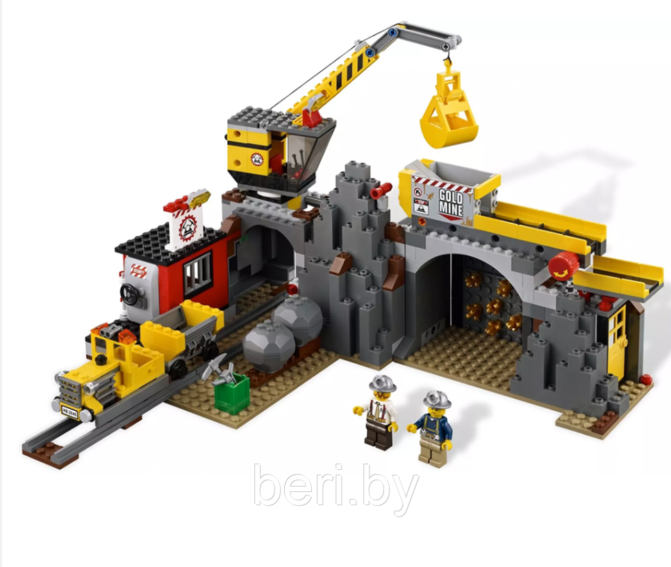 02071 Конструктор Lepin Cities "Шахта", Аналог Lego City 4204, 838 деталей - фото 6 - id-p112082422