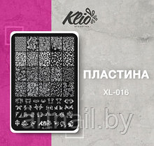 Пластина для стемпинга Klio Professional XL-16
