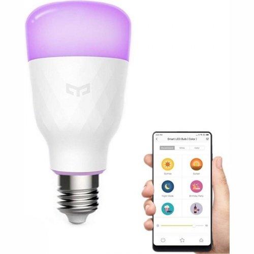 Умная лампа Xiaomi Yeelight LED Smart Bulb 1S(Color) RGB, E27, 8.5W, 800LM, 1700-6500K, 220V (YLDP13YL) - фото 6 - id-p112083883