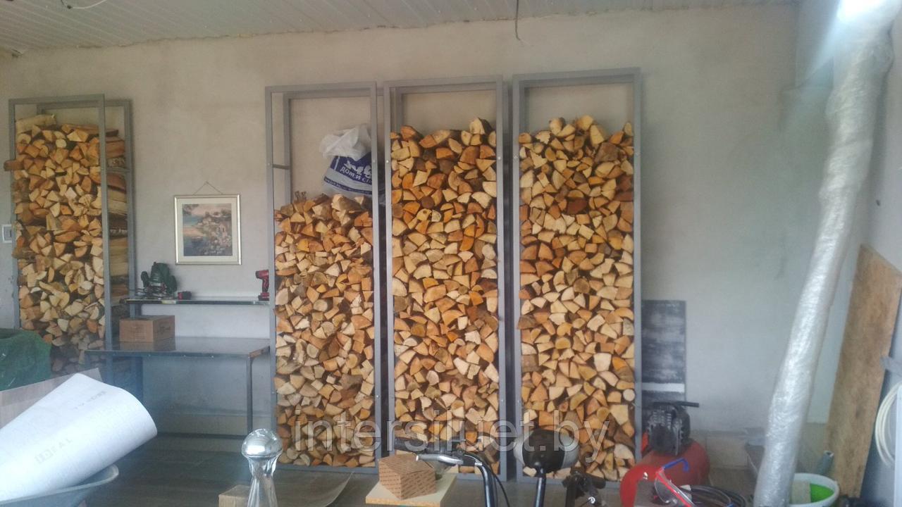 Стойка для складирования и хранения дров (Дровница) 2000*750м - фото 3 - id-p112085827