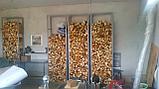 Стойка для складирования и хранения дров (Дровница) 1500*750м, фото 3