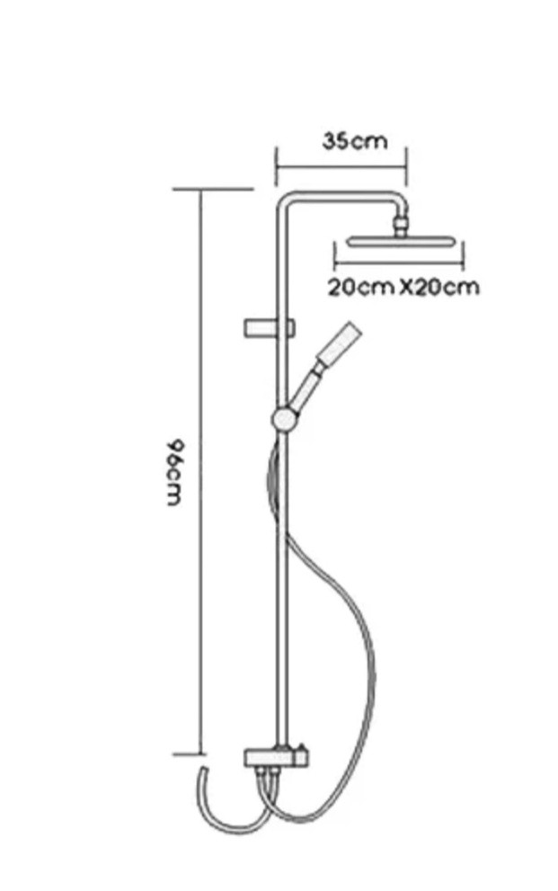 Душевая система Frap F2405 - фото 2 - id-p112082322