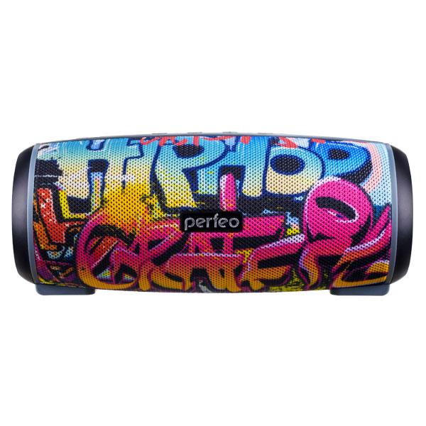 Портативная колонка с Bluetooth Perfeo HIP HOP 12W (MicroSD, USB, AUX, аккумулятор)