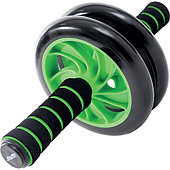Колесо гимнастическое, зеленый/черный STARFIT RL-102