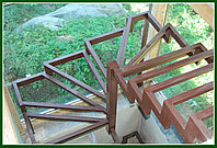 Каркас лестницы на двойном косоуре модель 110