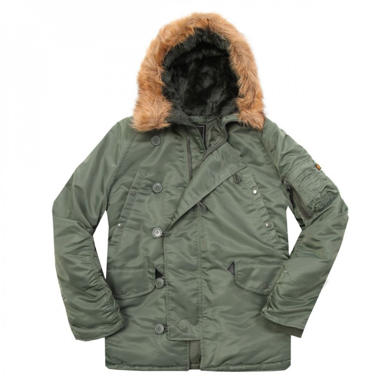 Куртка «Аляска» MIL-TEC N-3B PARKA Olive - фото 1 - id-p112104243