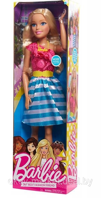 Кукла Барби Лучшая подружка 70 см Barbie Best Fashion - фото 3 - id-p112104284