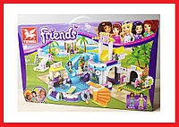 TM3011A Конструктор Tenma Friends Летний бассейн, Аналог Lego Friends 41313, 550 деталей