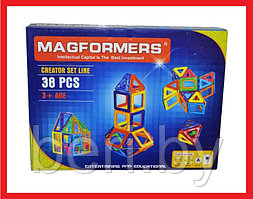 006A Конструктор магнитный MAGFORMERS, 38 деталей, maxi