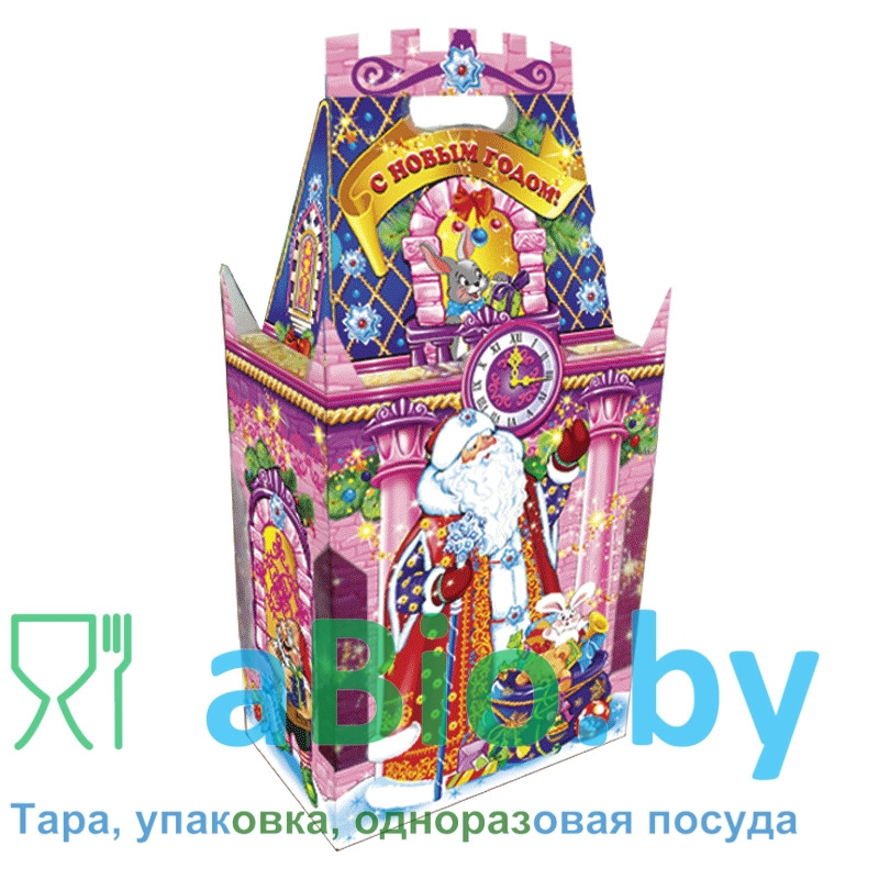 Упаковка 2 кг, Новинка! Для конфет, новогодних подарков. Яркие рисунки! Высококачественный картон!!!