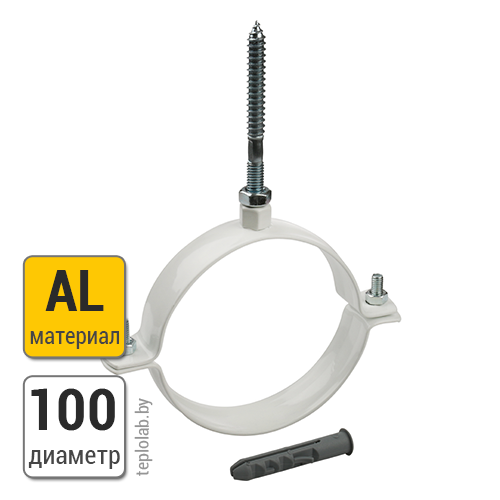 Хомут крепежный Stout DN100