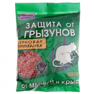 "Домовой Прошка" зерно от грызунов, пакет, 200 г - фото 1 - id-p112112390