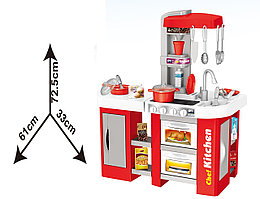 Детская игровая Кухня вода, свет, звук, арт. 922-46А 72.5х60х33 (от батареек АА 3шт)