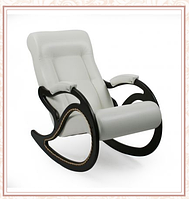 Кресло-качалка модель 7 каркас Венге экокожа Mango-002