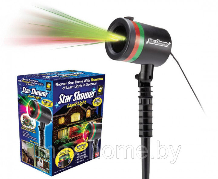 Лазерный проектор Star Shower - фото 1 - id-p112113010
