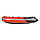 Надувная моторно-килевая лодка Ривьера Компакт 2900 НДНД "Комби" красный/черный, фото 7