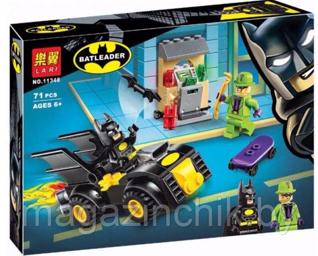 Конструктор Бэтмен и ограбление Загадочника Lari 11348 (аналог Lego Batman 76137)