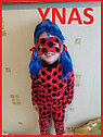 Детский карнавальный костюм Леди Баг (размеры 28,30,32,34,36), Божья коровка для девочки маскарадный на елку, фото 3