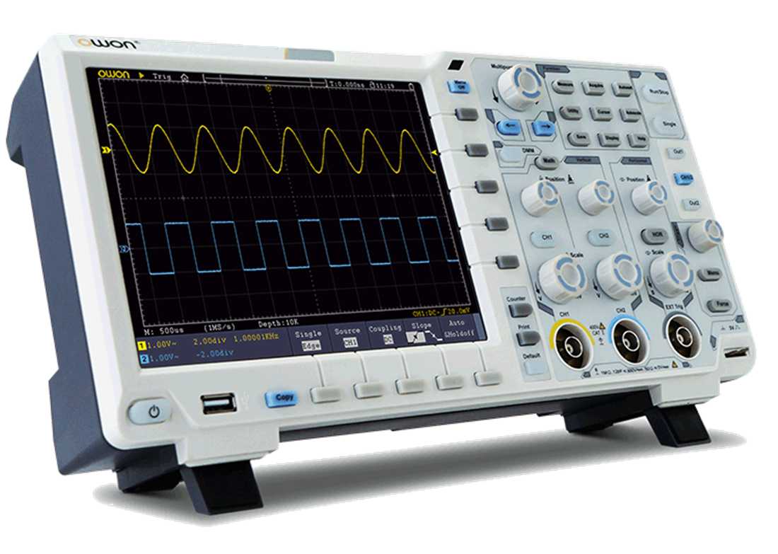 Осциллограф цифровой OWON XDS3102 многофункциональный