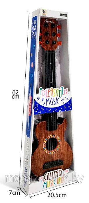 Детская классическая гитара 77-08A, 56 см - фото 2 - id-p112123467