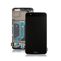 Дисплей AMOLED для OnePlus 5 В сборе с тачскрином. С рамкой. Черный